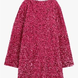 Women’s Pink Sequin Party Dress